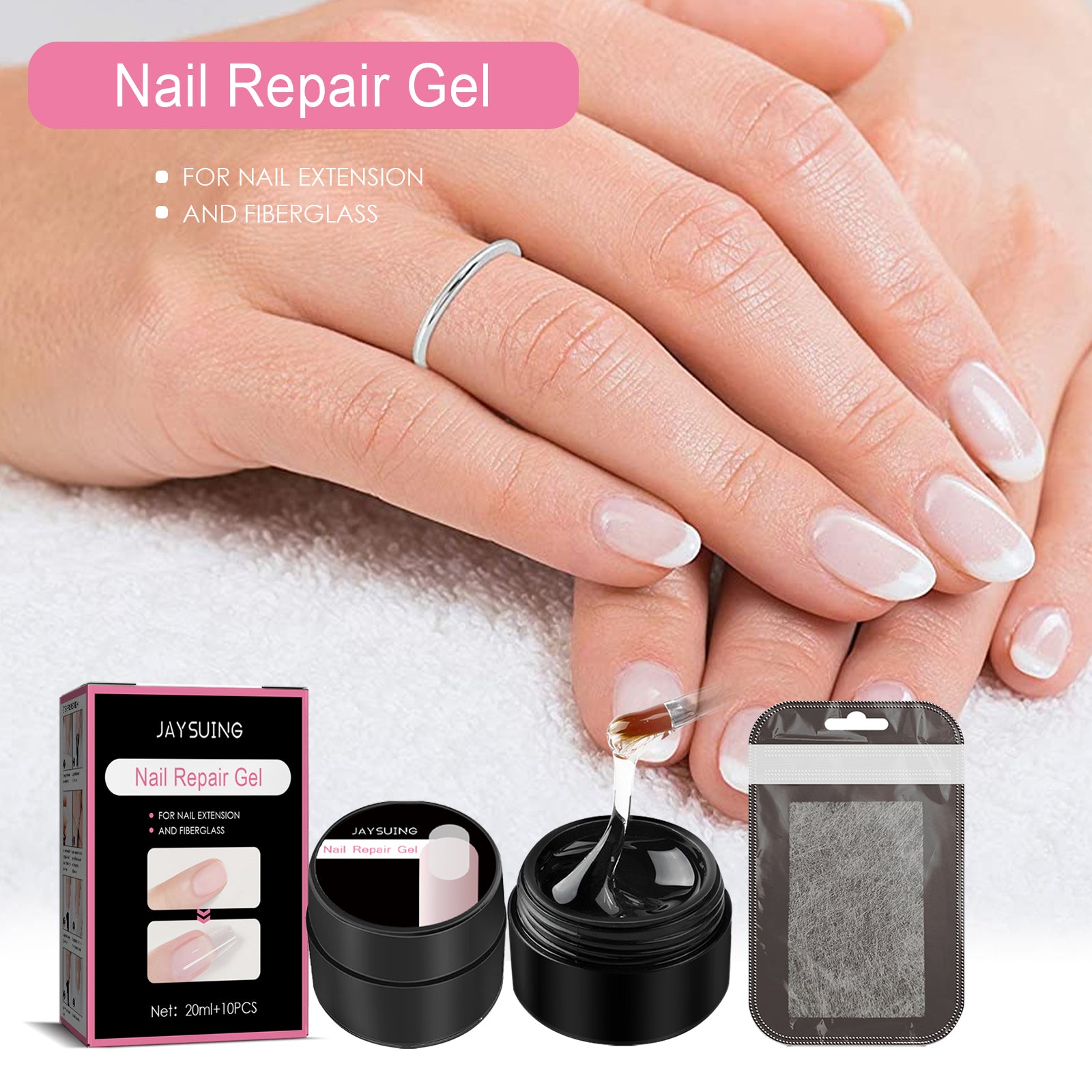 Jaysuing Nail Extension Builder Gel (20ml) — Strengthening Nail Care — product photo 1