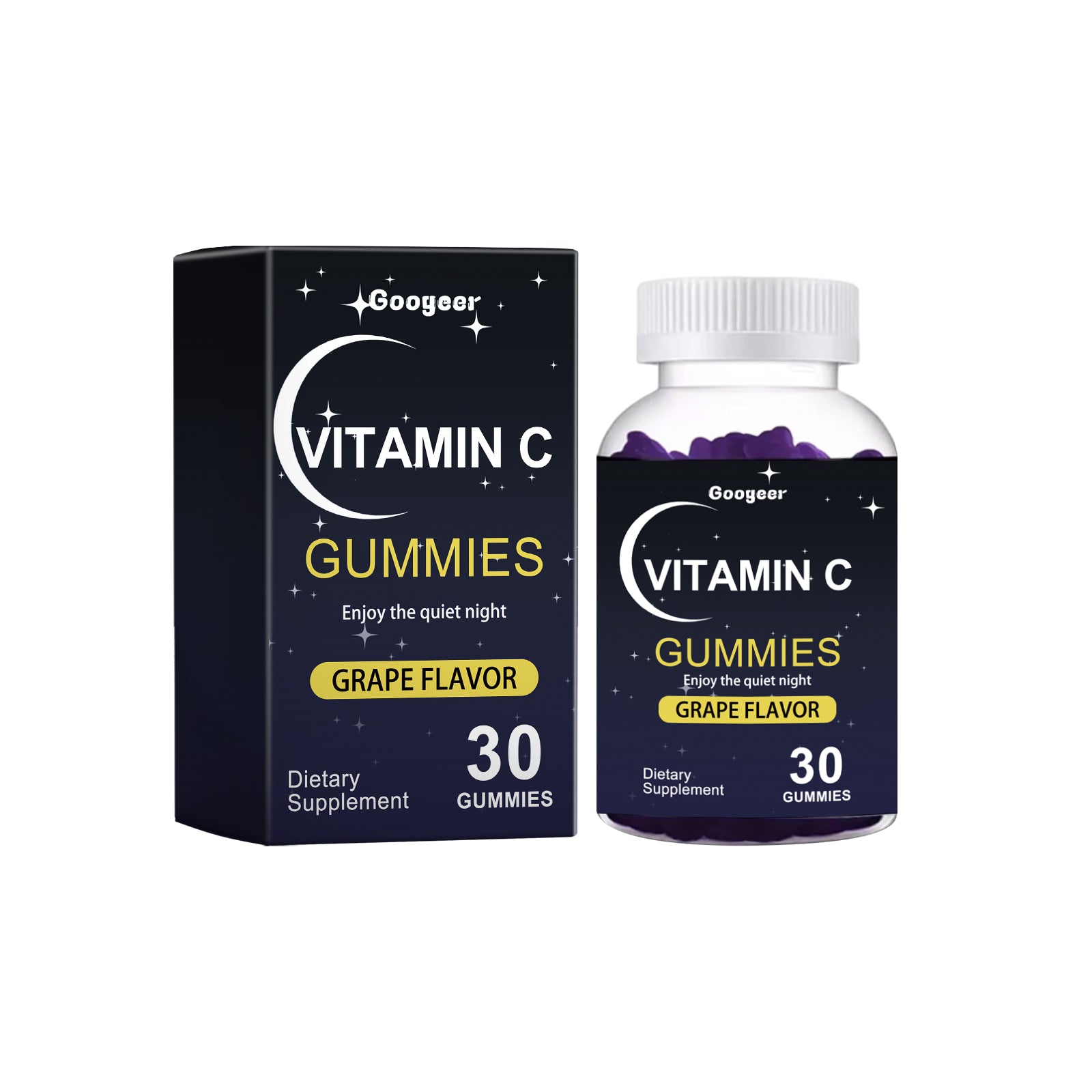 Melatonin Sleep Gummies with Vitamin C — Gentle Nighttime Support — product photo 1