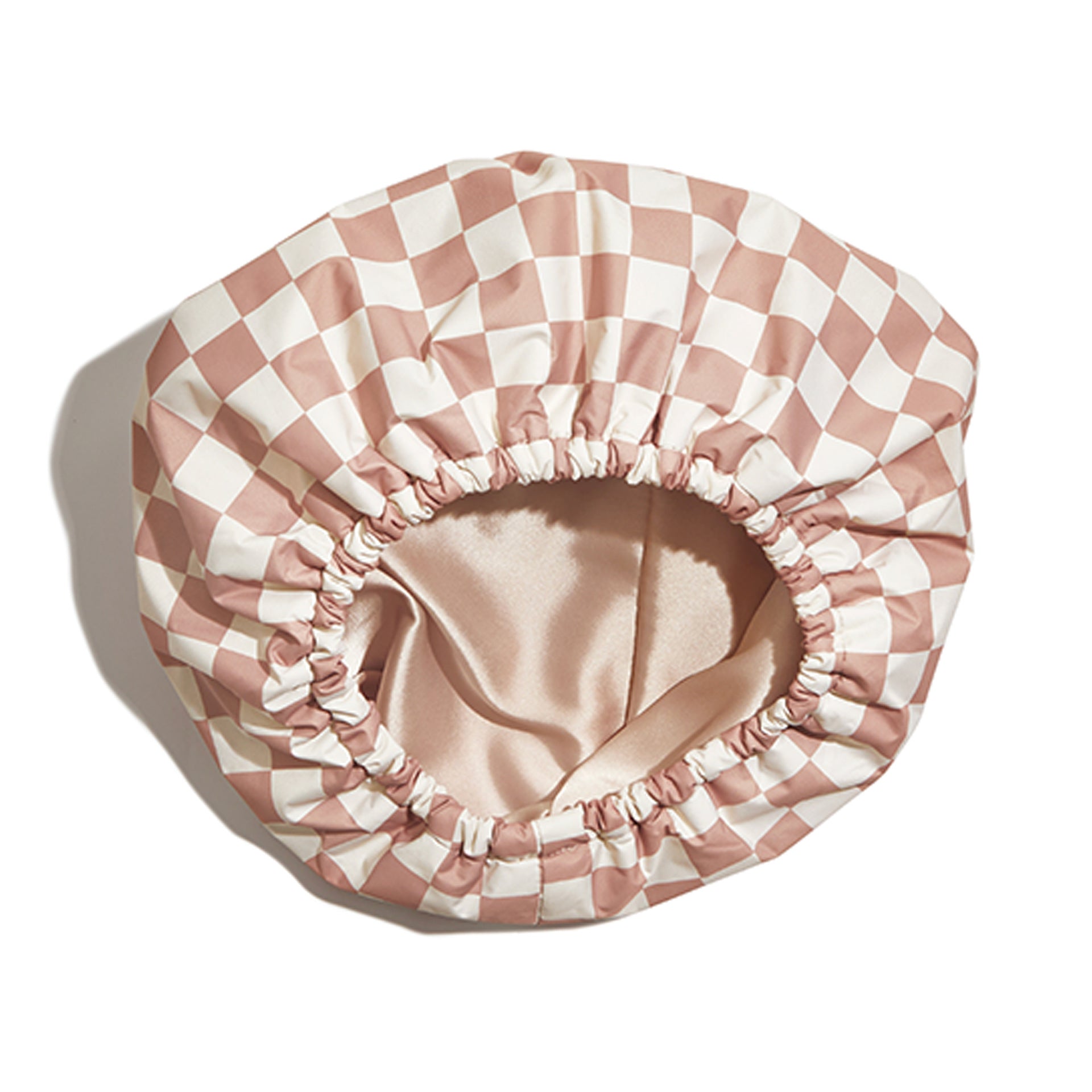 Waterproof Triple-Layer Shower Cap — Reusable Hair Care Cap — product photo 4