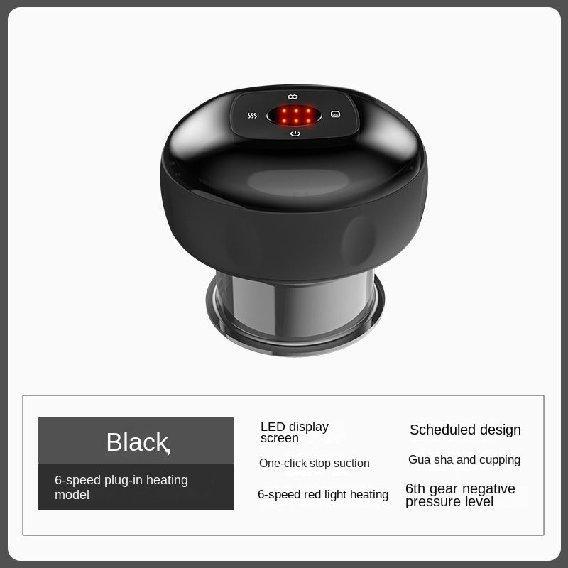 Electric Vacuum Gua Sha Massager — Heated Suction Body & Back Beauty Device — product photo 8
