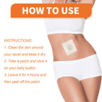 Herbal Belly Comfort Patch — Navel Warming Body Care Patches — product photo 7