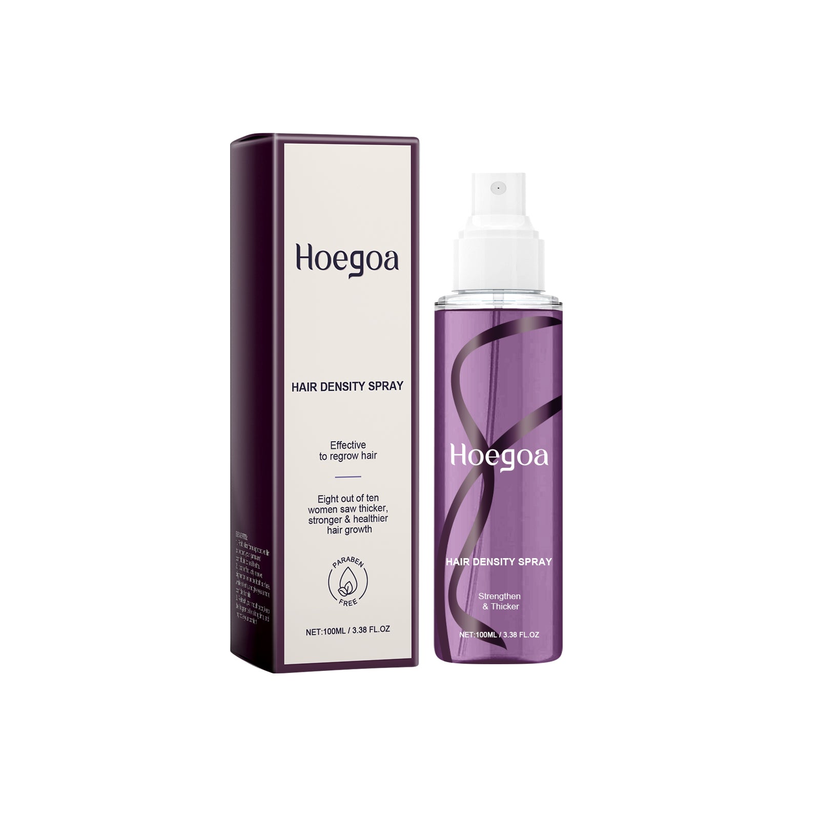Volumizing Dense Hair Spray — Strengthening Treatment for Fine, Flat Hair — product photo 1