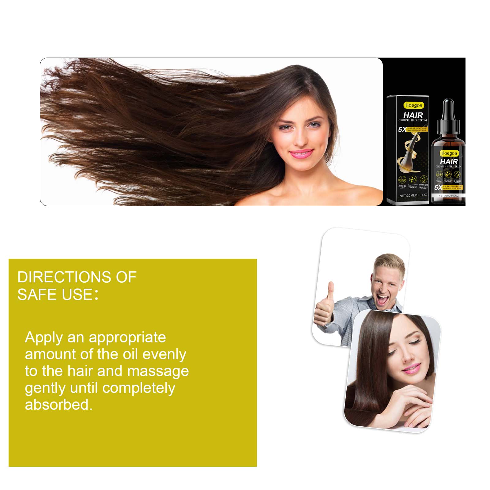 Rosemary Scalp & Hair Serum — Nourishing Fuller-Looking Hair Care — product photo 4