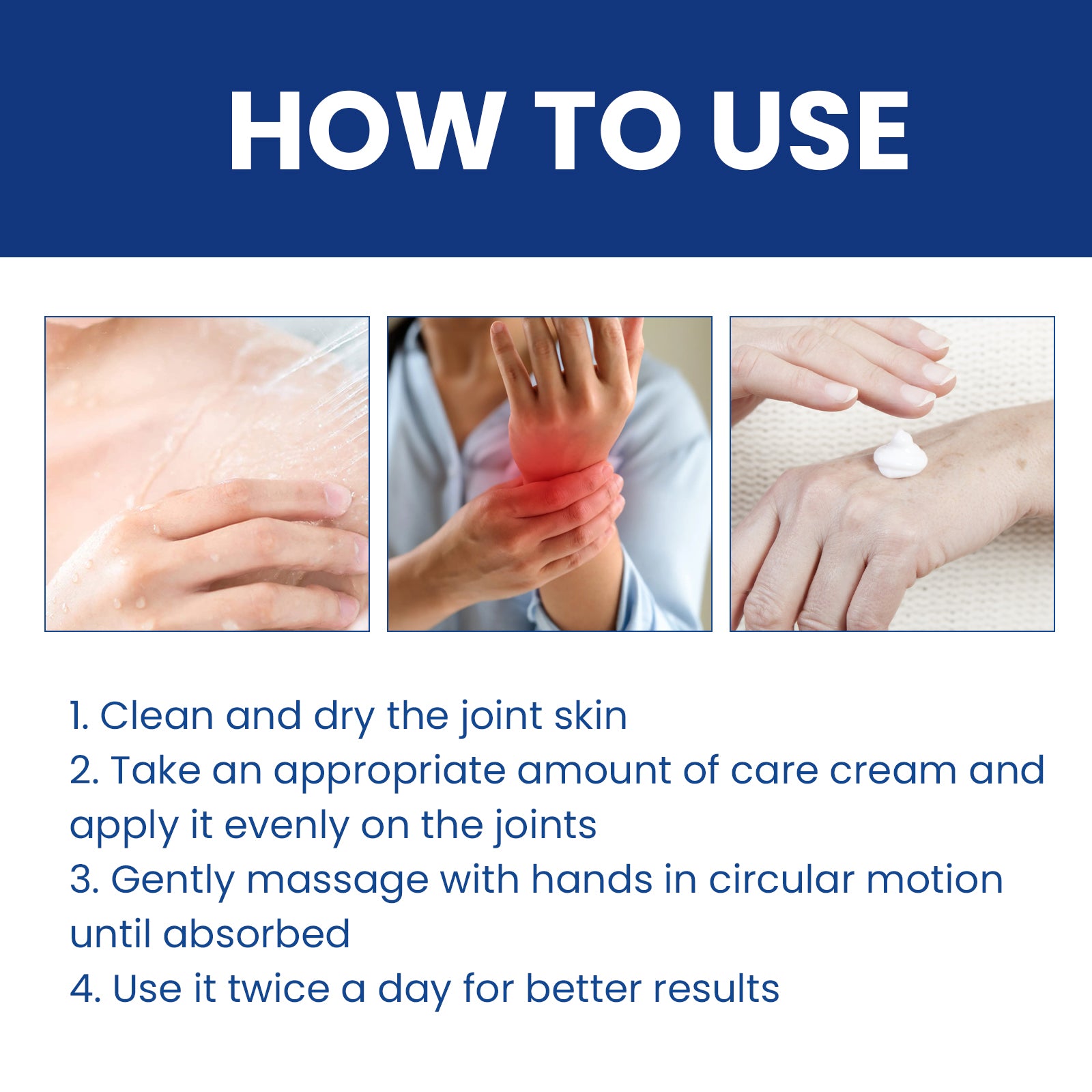 South Moon Joint Comfort Massage Cream — Wrist, Knee & Shoulder Care — product photo 7