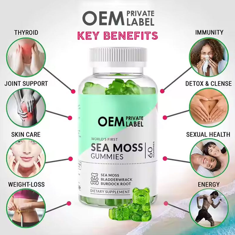 Sea Moss Vitamin Gummies — Daily Ocean Mineral Support 60ct — product photo 6