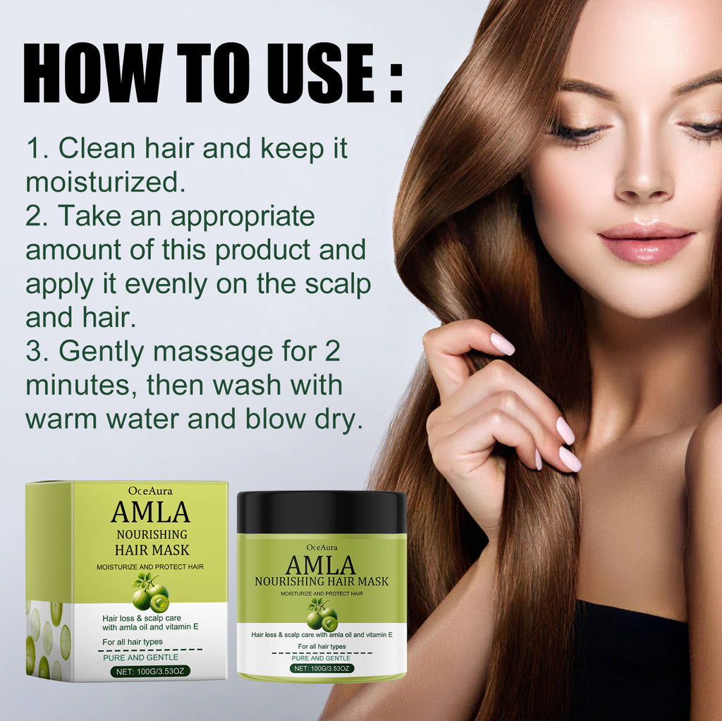 Moisturizing Repair Hair Mask — Smoothing Deep-Conditioning Hair Care — product photo 5