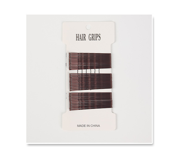 Metal Hair Clips Set — Minimalist Snap Barrettes Hair Accessory — product photo 4