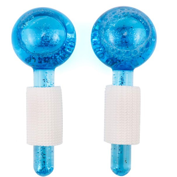 Crystal Ice Globes Facial Massage Duo — Cryo Skincare Tools — product photo 3