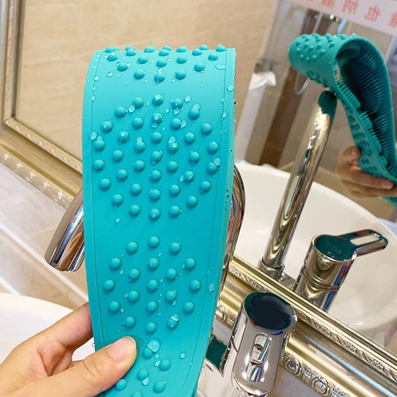 Double-Sided Exfoliating Back Scrubber Belt — Deep-Clean Bath & Body — product photo 6