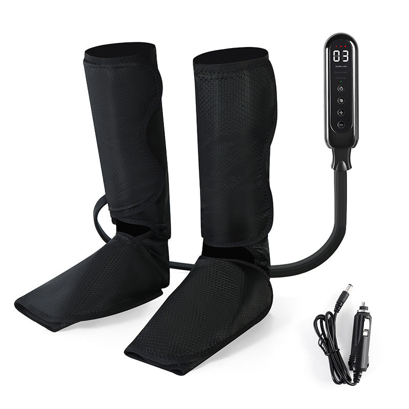 Smart Heated Leg Massager Duo — Air Wave Therapy with Knee Warmth — product photo 1