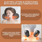 Heated Neck & Shoulder Massage Pillow — Kneading Relaxation Wellness Device — product photo 1