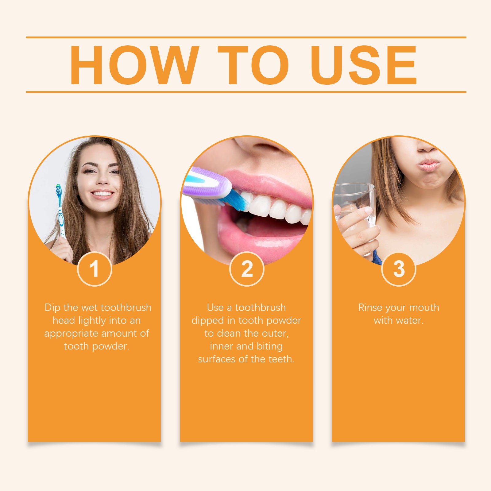 Turmeric Teeth Whitening Powder — Stain-Lifting Brightening Oral Care — product photo 3