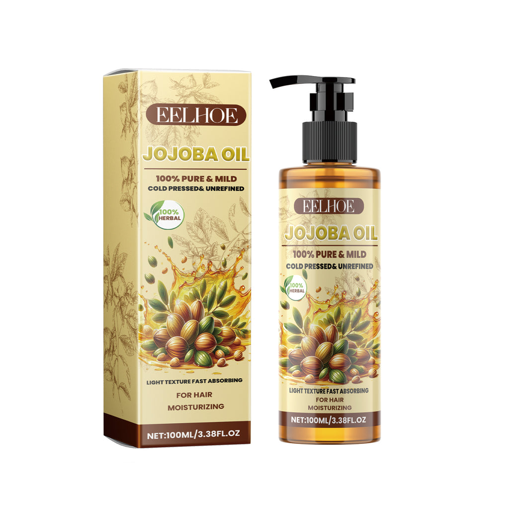 Jojoba Hair Oil — Non-Greasy Deep Nourishment for Soft, Silky Hair — product photo 1