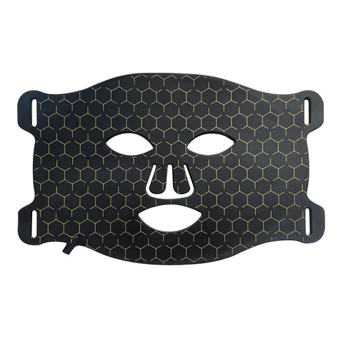 7-Color LED Light Therapy Face Mask — Silicone Skin Rejuvenation Device — product photo 2