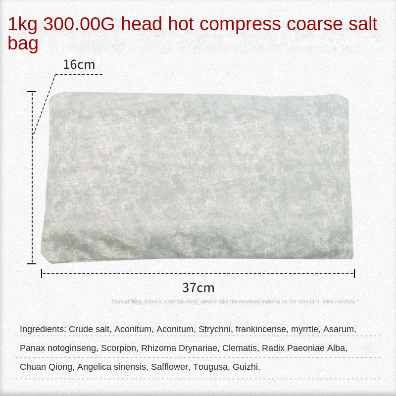 Sea Salt Heat Therapy Bag — Microwave Warming Compress for Neck, Back & Joints — product photo 2