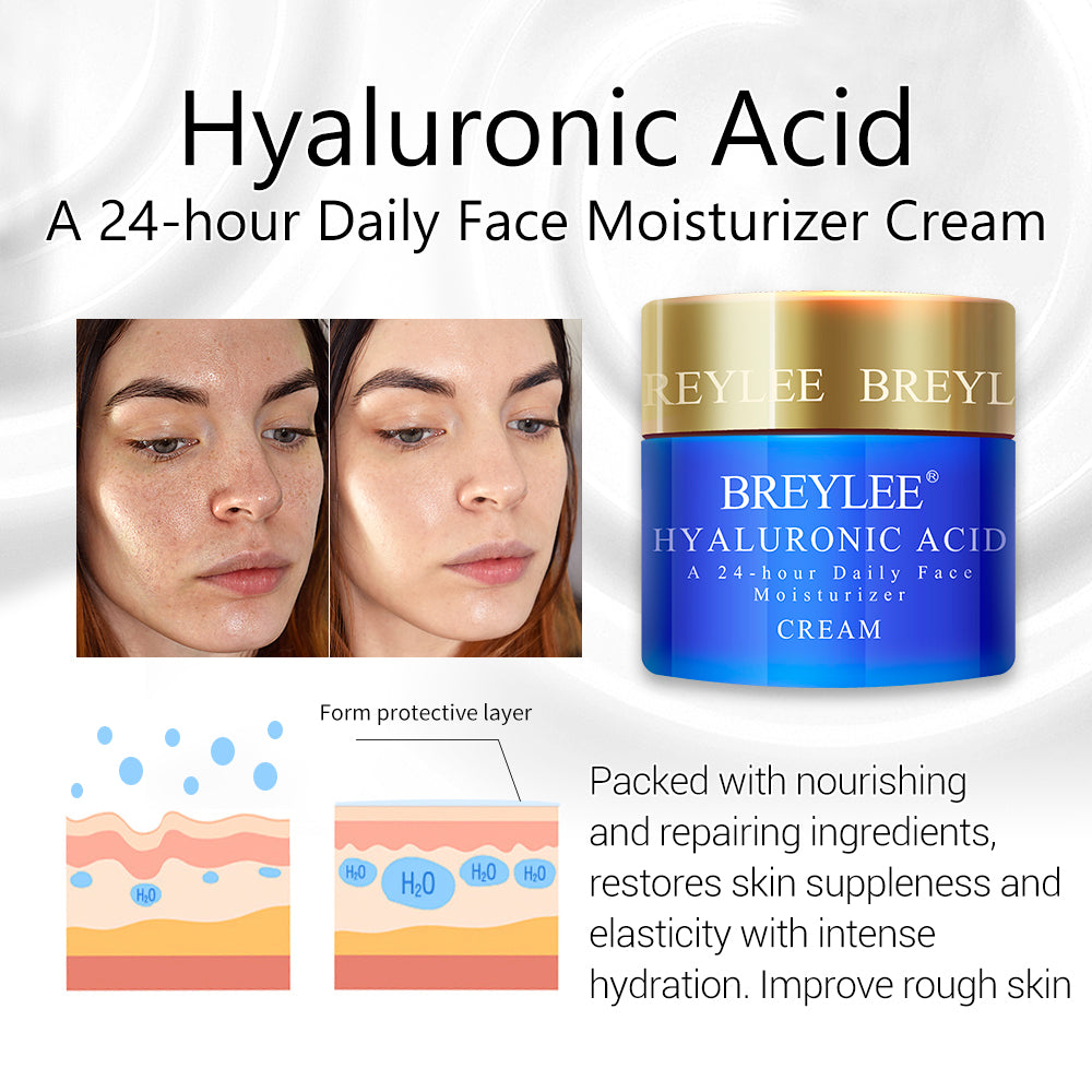 BREYLEE Multi-Active Day Cream — Hyaluronic, Retinol & Vitamin C Skincare — product photo 3