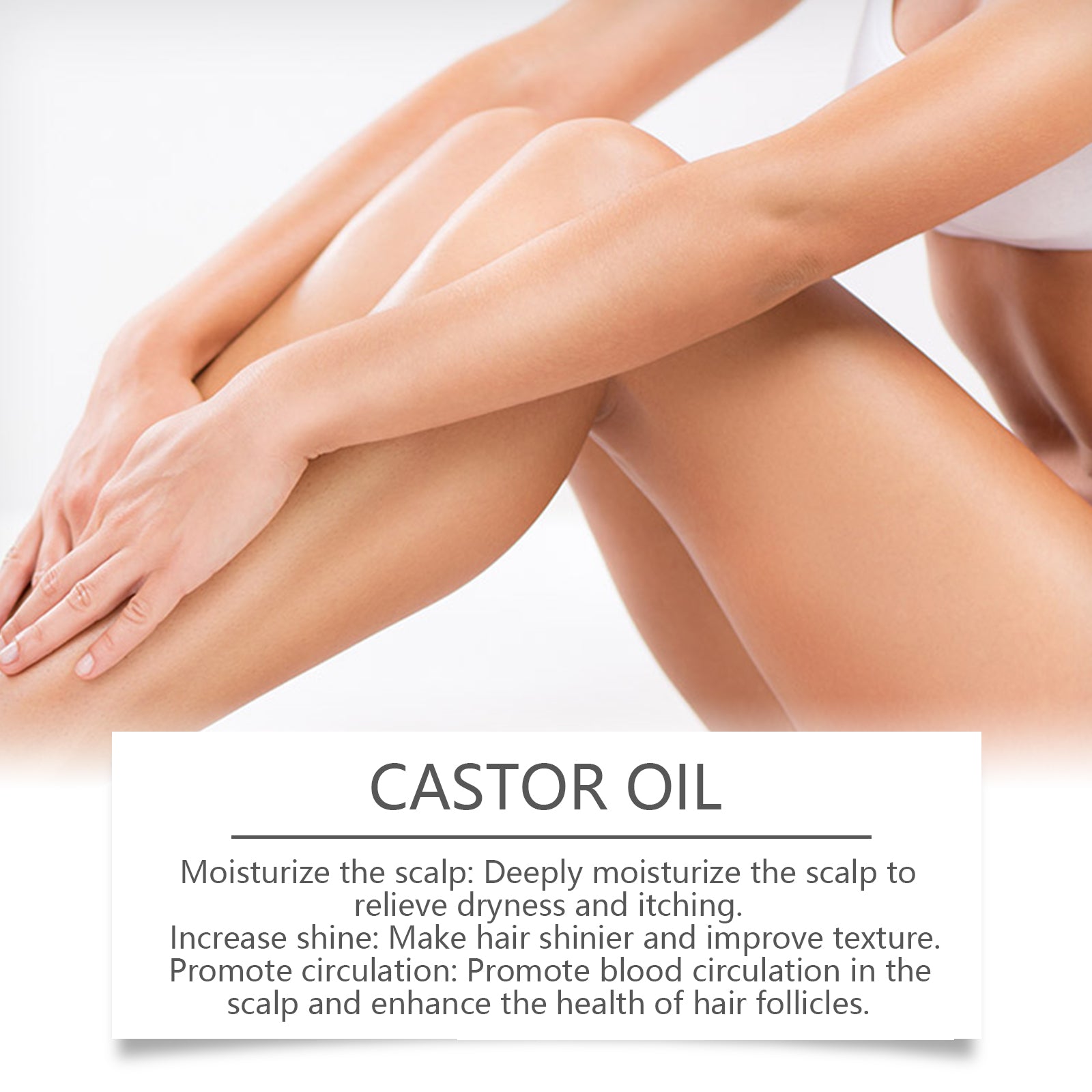 West&Month Multi-Use Castor Oil — Lash, Brow & Skin Beauty Oil — product photo 3
