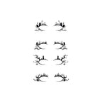 Halloween Graphic Eyeliner Stick Set — Bat & Spider Party Makeup — product photo 3