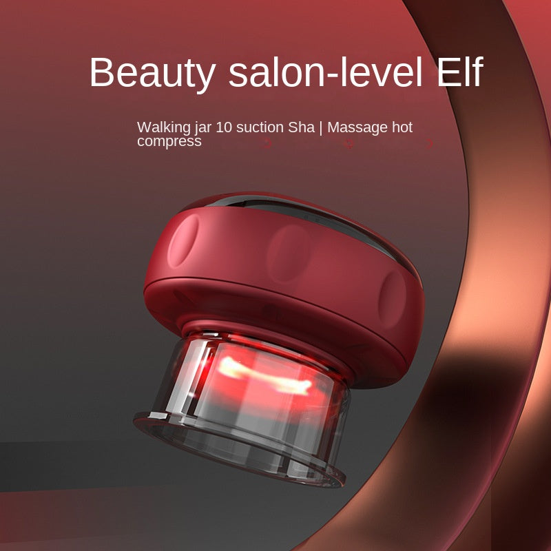 Electric Vacuum Gua Sha Massager — Heated Suction Body & Back Beauty Device — product photo 3