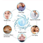 Hydrogen Water Bottle 420ml — Rechargeable Glass Hydration Ionizer — product photo 2