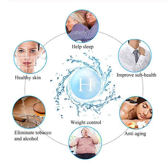 Hydrogen Water Bottle 420ml — Rechargeable Glass Hydration Ionizer — product photo 2