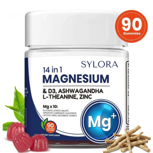 14-in-1 Ashwagandha Complex Gummies — Magnesium, D3 & Zinc 90ct — product photo 5