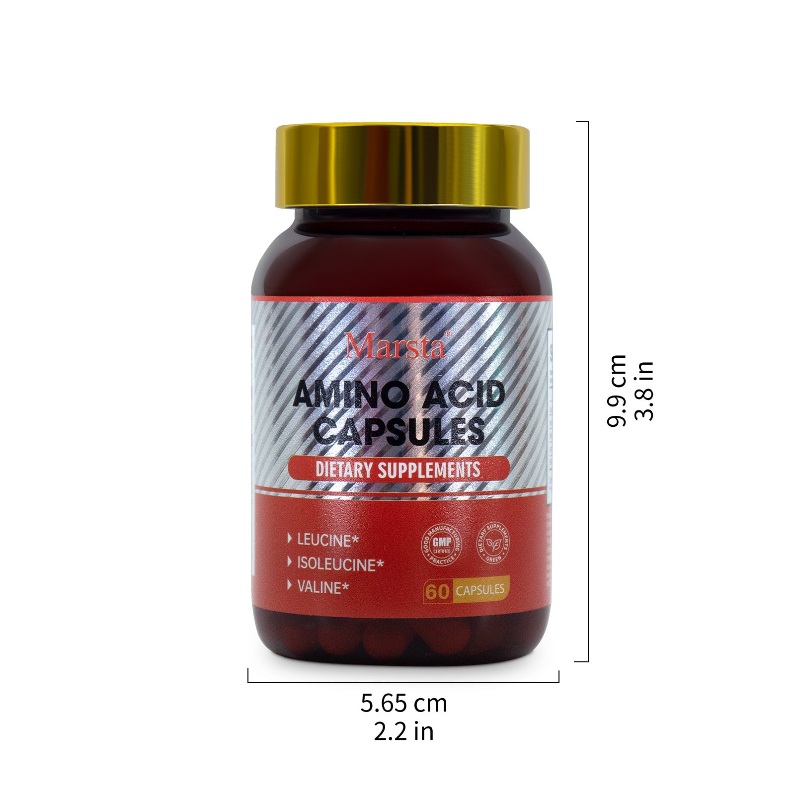 Amino Acid Capsules — Daily Beauty & Wellness Support Supplement — product photo 4