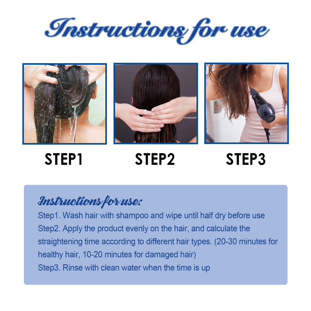 EELHOE Protein Hair Straightening Cream — Smooth & Nourish Frizzy Hair — product photo 7