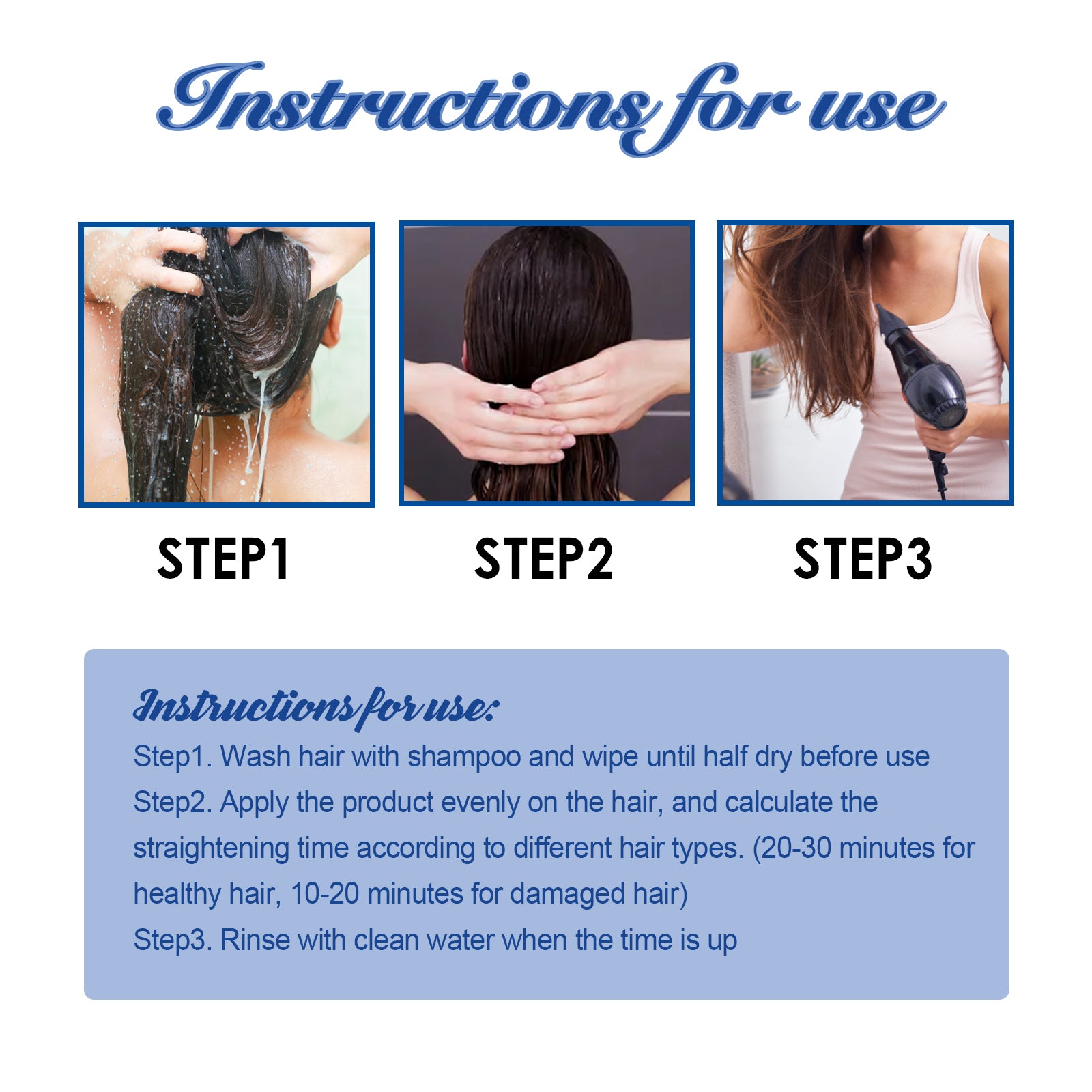 EELHOE Protein Hair Straightening Cream — Smooth & Nourish Frizzy Hair — product photo 7