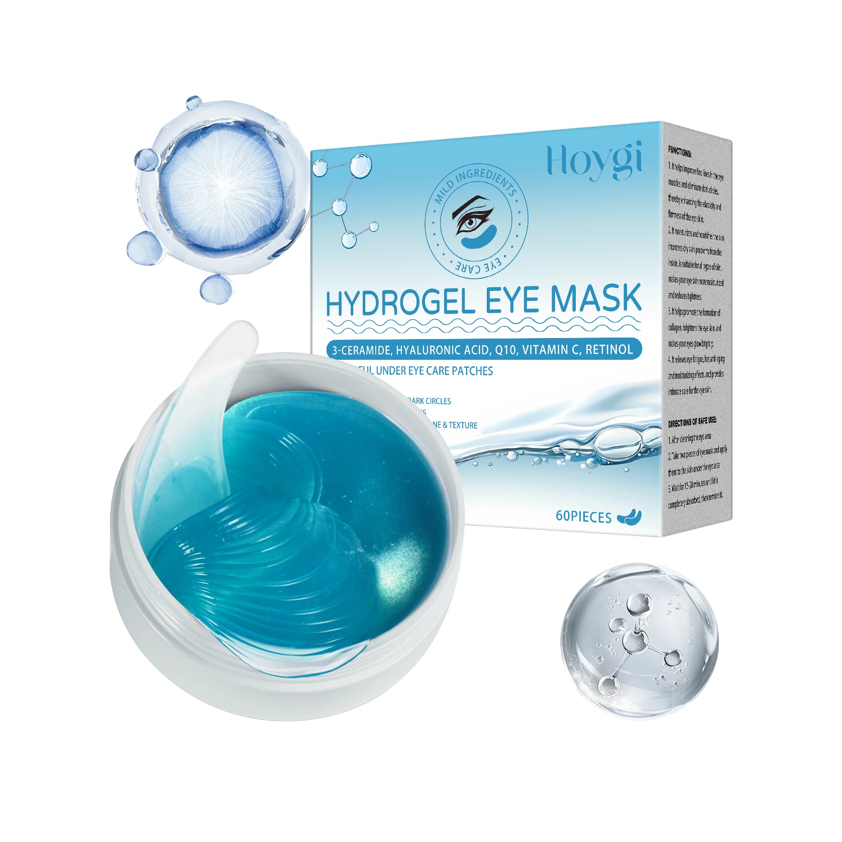 Retinol Firming Under-Eye Patches — Line-Smoothing Nourishing Eye Care — product photo 1