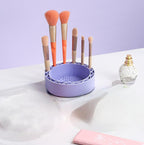 Makeup Brush & Sponge Cleaning Kit — Bowl, Puff & Beauty Egg Set — product photo 4