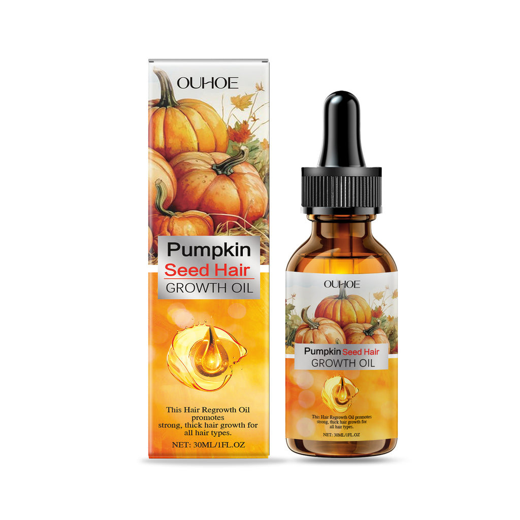 Pumpkin Seed Hair Oil — Follicle Nourishing Shine & Strength Treatment — product photo 1