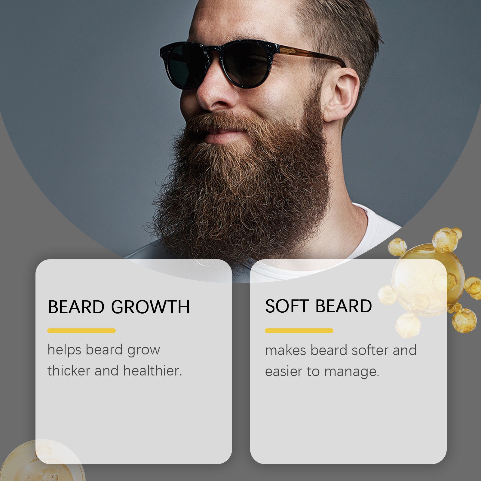 East Moon Men’s Beard Oil — Softening & Conditioning Men’s Grooming — product photo 2