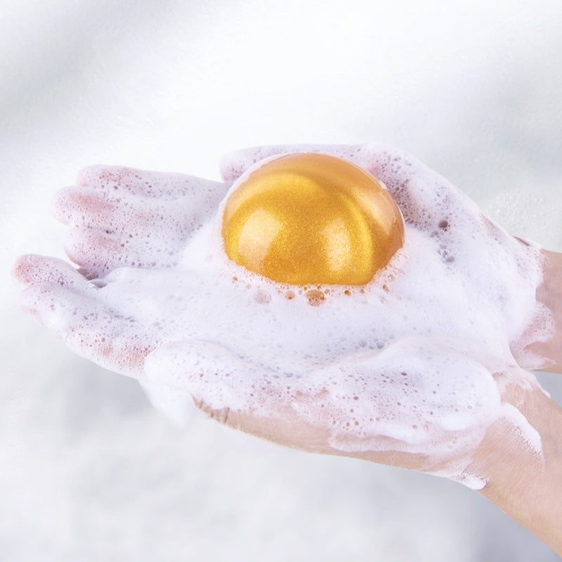 24K Gold Crystal Jelly Soap — Deep-Cleansing Brightening Bath & Body Bar — product photo 3