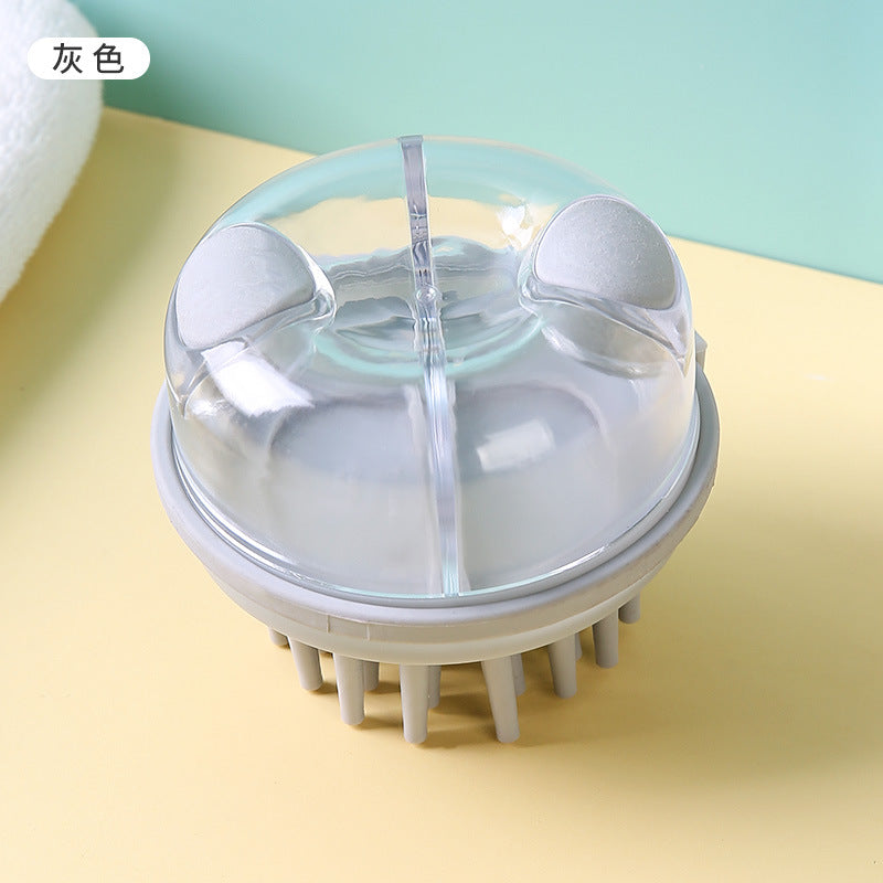 Scalp Massage Shampoo Brush — Deep-Cleansing Hair Wash Tool