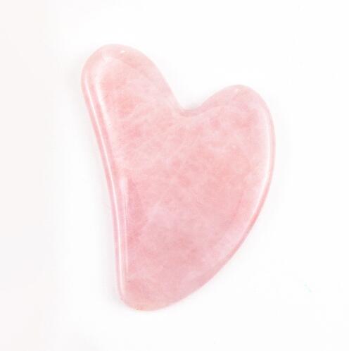 Rose Quartz & Jade Facial Roller Set — Sculpting Massage Beauty Tool — product photo 4