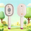 Steam Hair Straightening Brush — Ionic Mist Comb for Smooth, Shiny Hair
