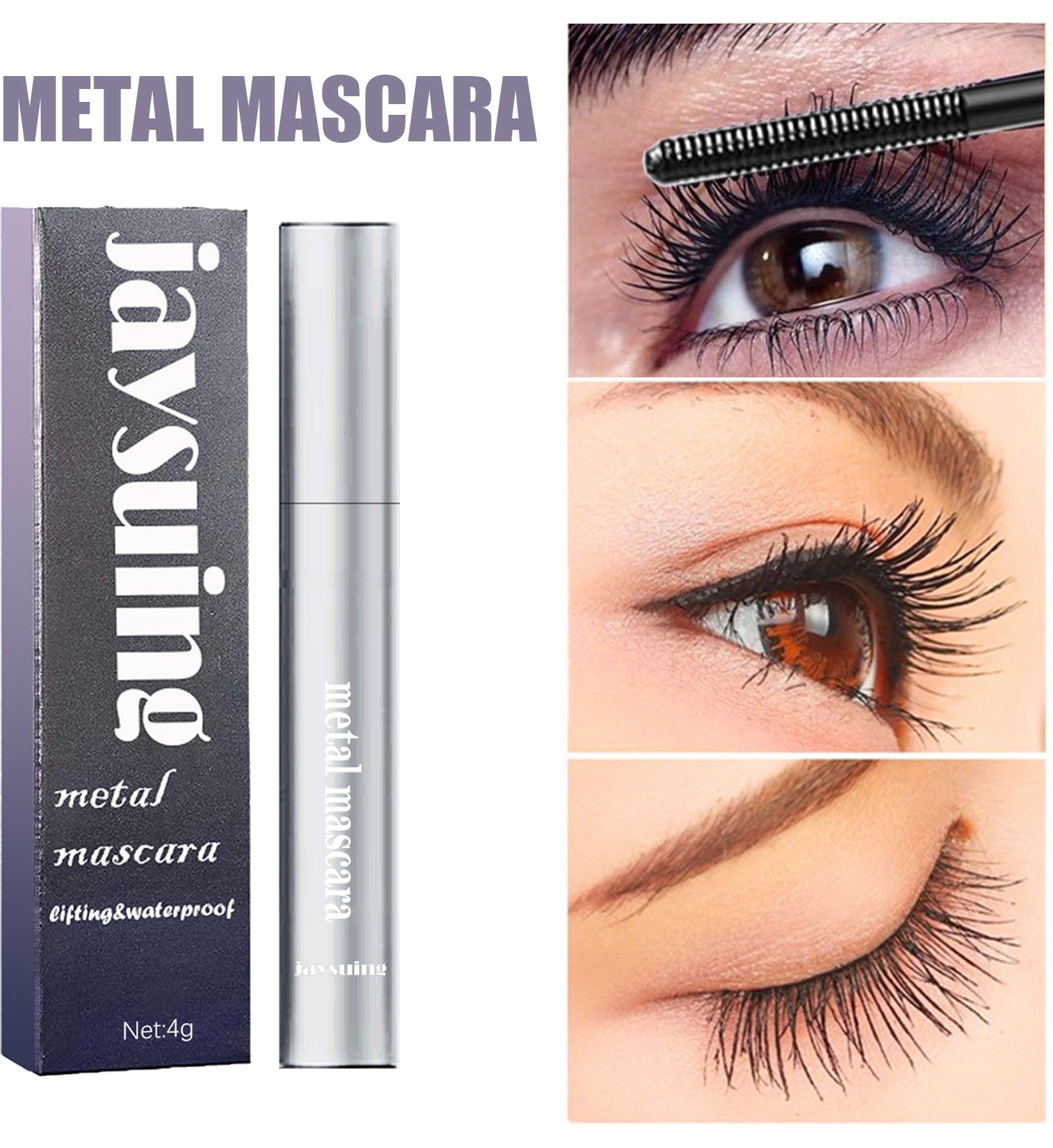 Volumizing Curl Mascara — Long-Wear Lengthening & Defining Makeup