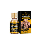 Men's Chest & Body Massage Oil — Hydrating Treatment Oil — product photo 1