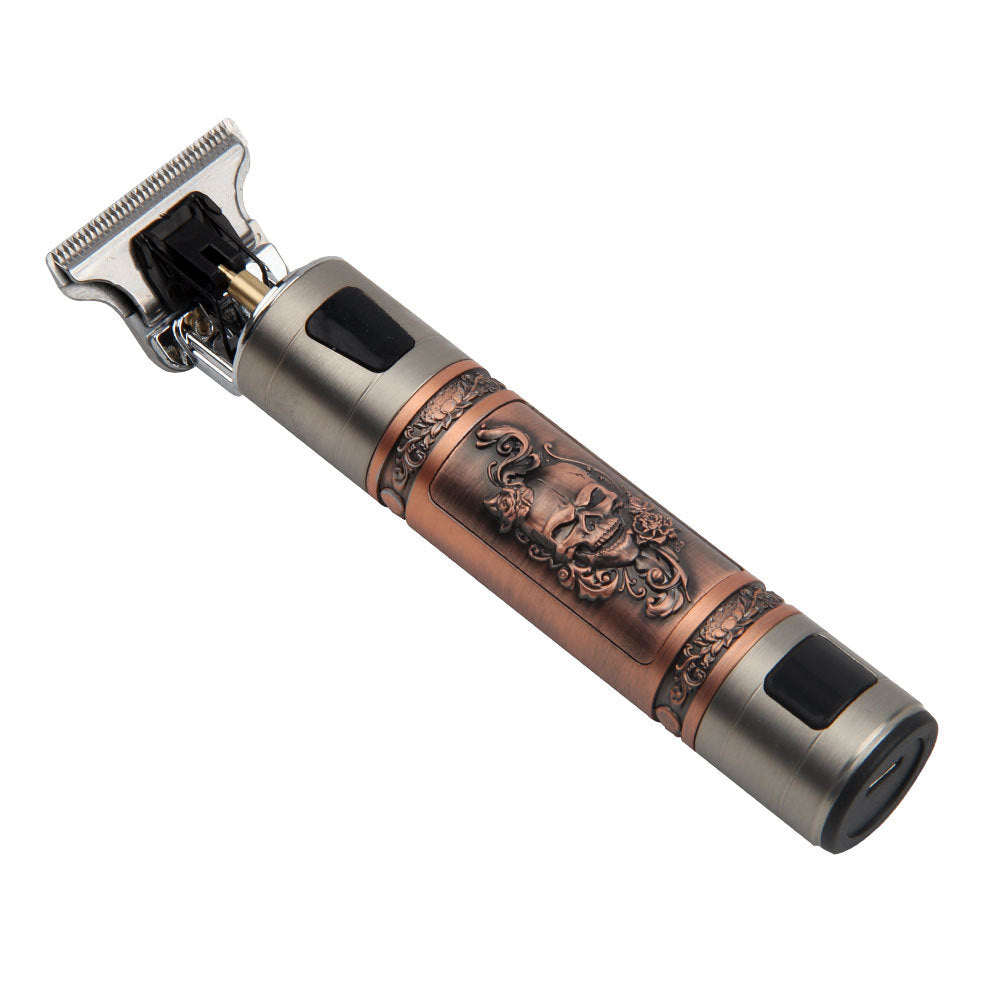 T9 Pro Digital Hair Clipper — Copper Carved Trimmer with LED Display — product photo 3