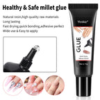 Nail Art Diamond Adhesive — Transparent Reinforcement Gel for Press-Ons — product photo 2
