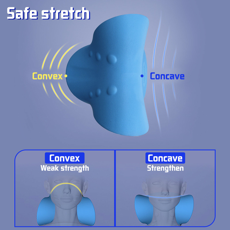 C-Curve Cervical Neck Pillow — Ergonomic Support for Neck & Shoulders — product photo 4