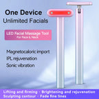 4-in-1 Microcurrent Facial Wand — Red Light, Warmth & Massage Sculpting Device — product photo 2