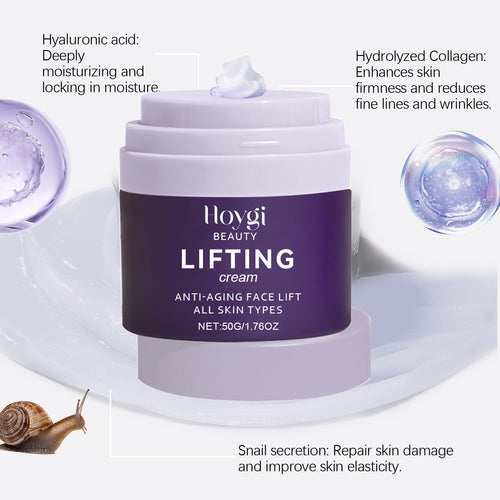 Deep Hydration Face Cream — Smoothing & Brightening Daily Skincare Moisturizer — product photo 2