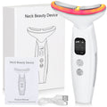 7-Colour LED Neck Beauty Device — Smart Display Massage & Firming Instrument — product photo 5