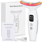 7-Colour LED Neck Beauty Device — Smart Display Massage & Firming Instrument — product photo 5