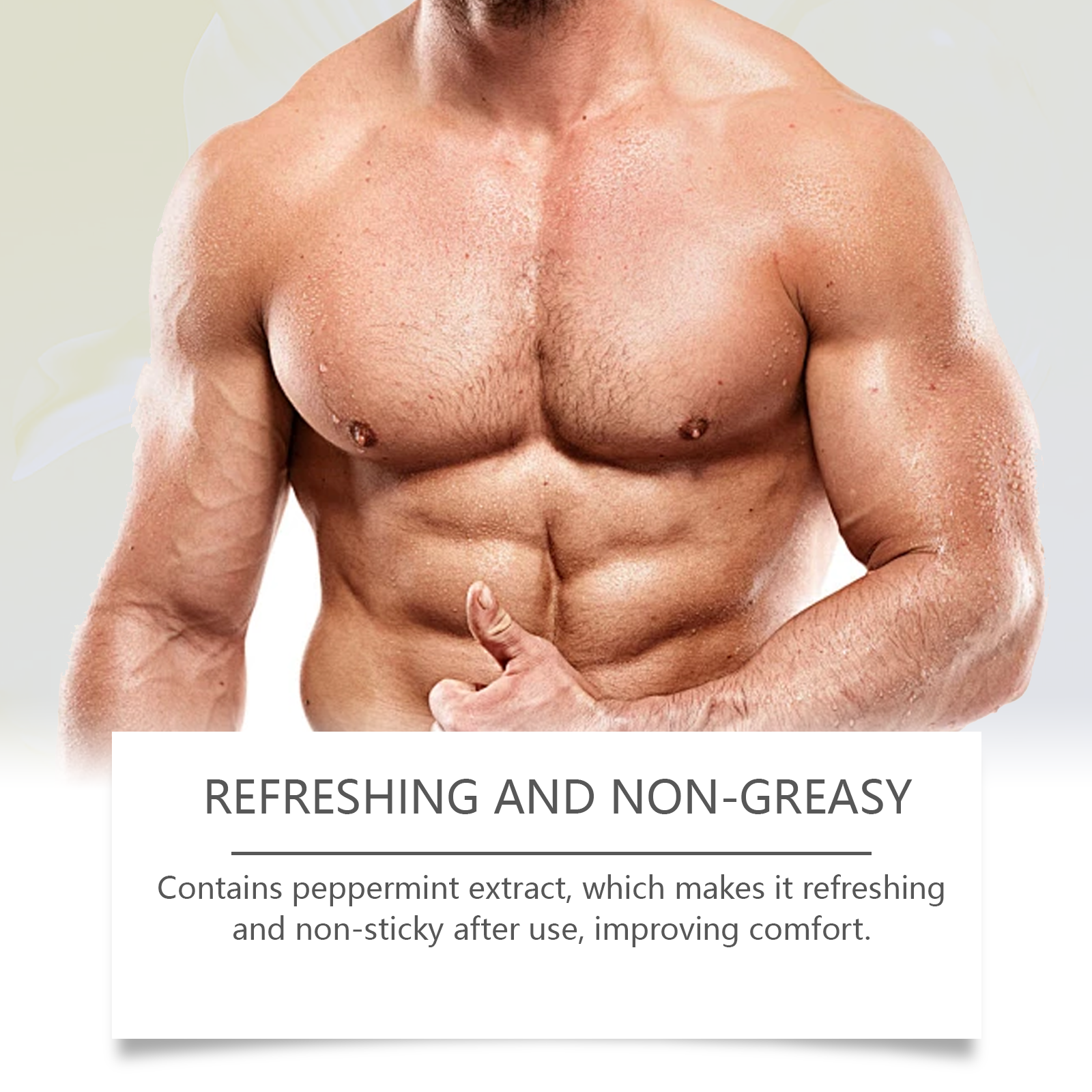 Men's Chest & Body Massage Oil — Hydrating Treatment Oil — product photo 5