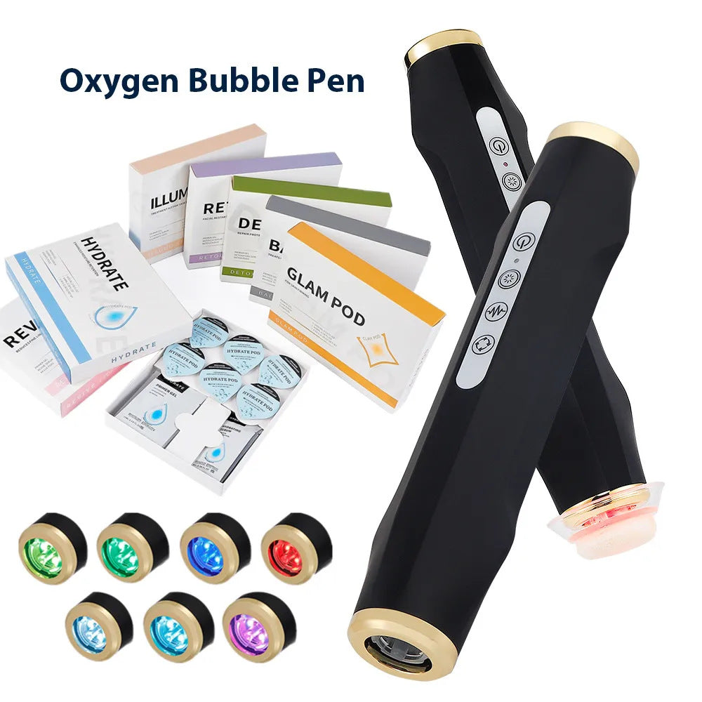 Oxygen Bubble Facial Device — Hydra-Cleansing Skin Renewal System — product photo 1