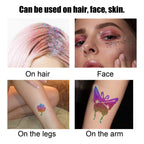 Glitter Body & Face Art Gel — Festival Tattoo & Eye Makeup Glue — product photo 4
