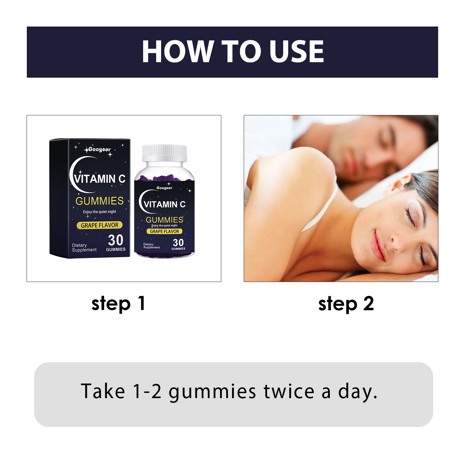 Melatonin Sleep Gummies with Vitamin C — Gentle Nighttime Support — product photo 6